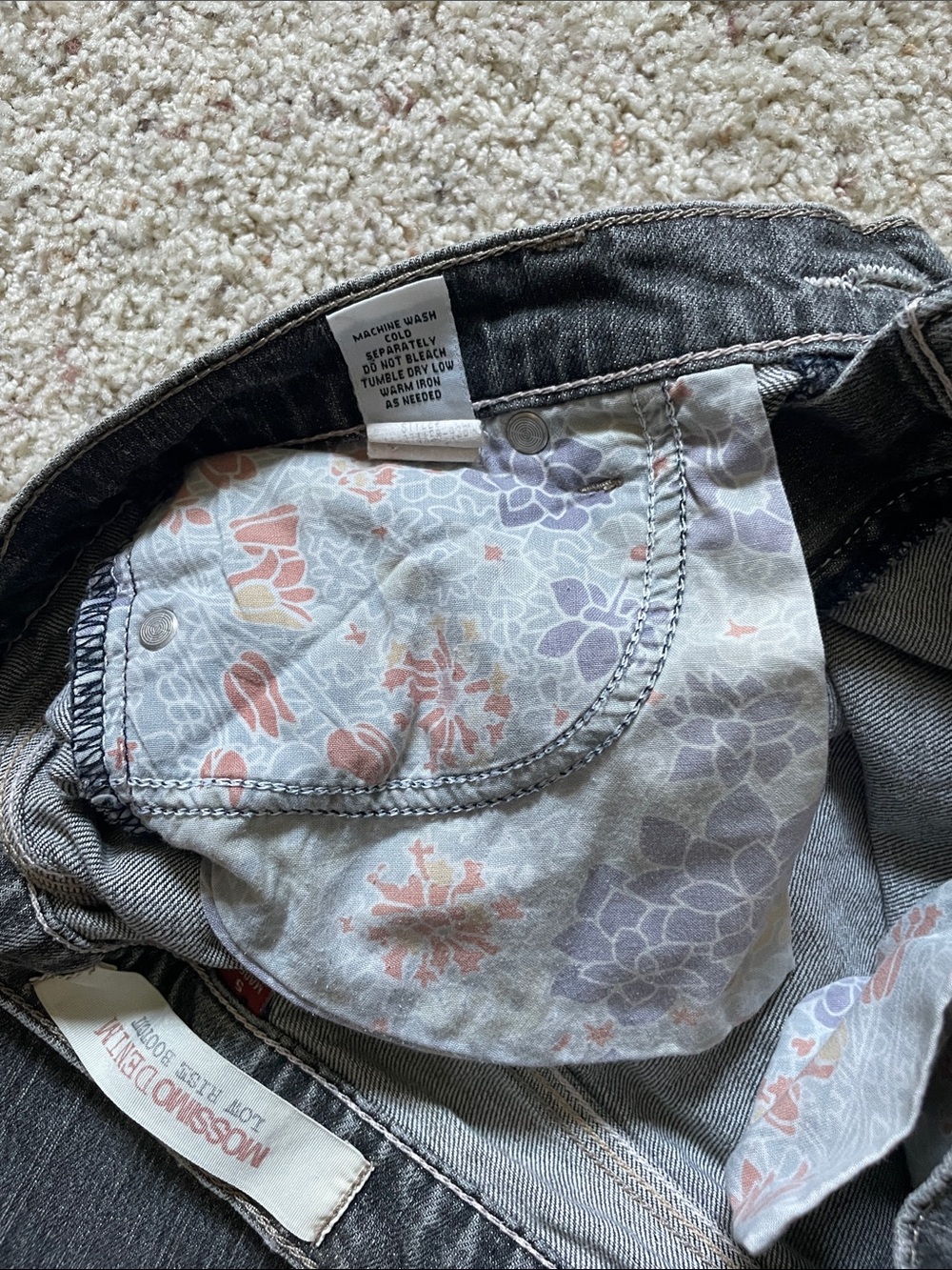 Low Rise Mossimo Bootcut Jeans - Picture 5 of 5